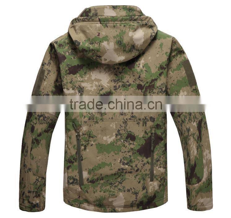 custom woman OEM camo hooded softshell jacket paypal