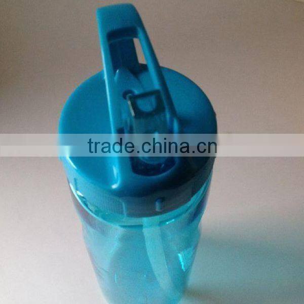750ml single wall plastic water bottle with sucking mouth