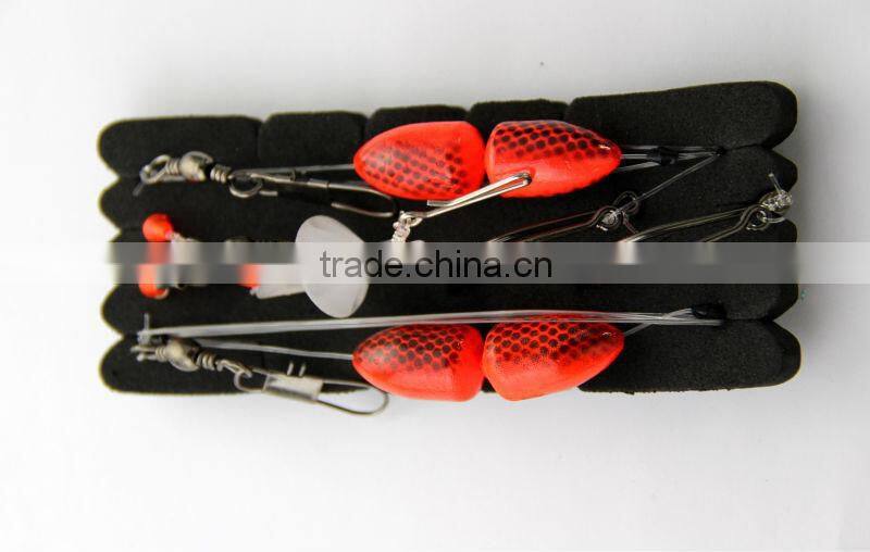 surfcasting rig pulley bullet float rig two trace long reach