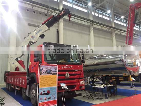 80ton 200ton Mobile Hydraulic Telescopic Boom Bucket Truck with Heavy Crane