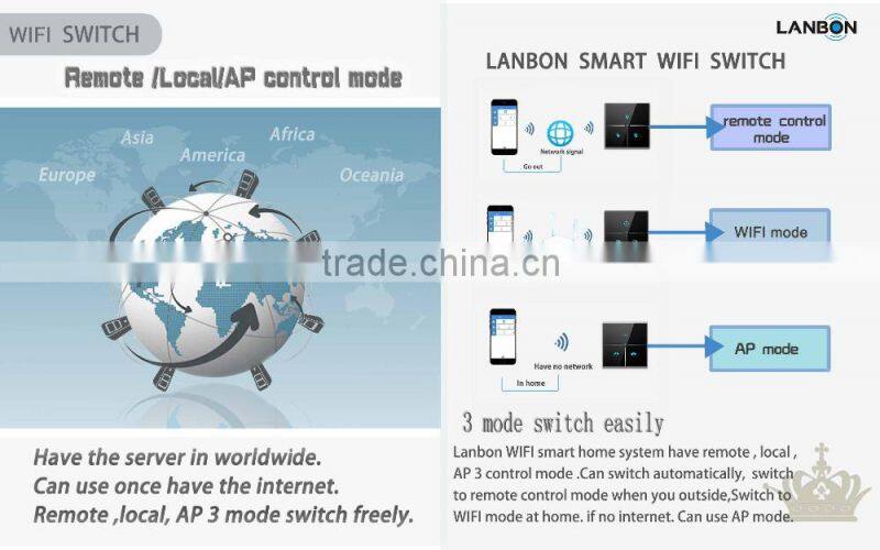 Android /IOS Phone controlled smart universal electric smart Power Socket