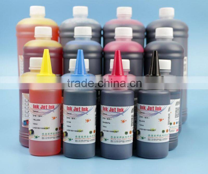 250ml 500ml 1000ml bottled water based dye ink for brother LC15E MFC-J6990CDW