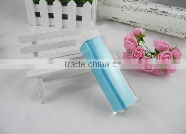 new lipstick 2600mah power bank alkaline