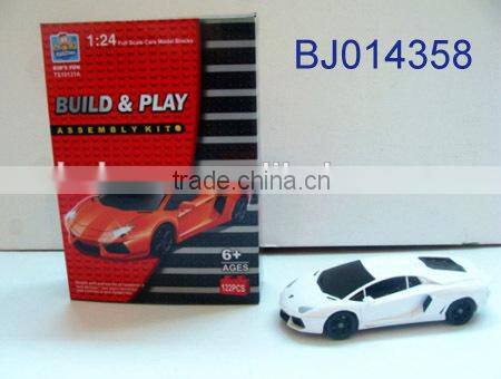 Funny kids toy 3d model toy intelligent diy assemble car model