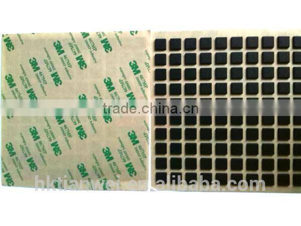 single-sided adhesive foot pads