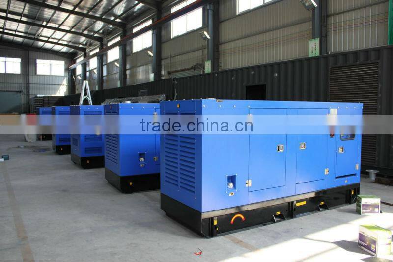 low noise diesel generator sets Super silent from 16kw-500kw