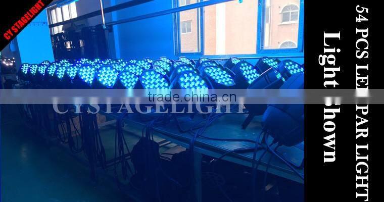 2016 Hot Sell 54 X 3 Watt RGBW 4 IN 1 LED Par Light Par Can