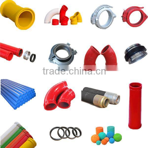 DN125 Concrete Pump Delivery Pipe Elbow(wear-resistant) with heat treatment