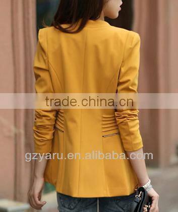 Women Fashion Cotton Blazer / Grey Blazer for Women