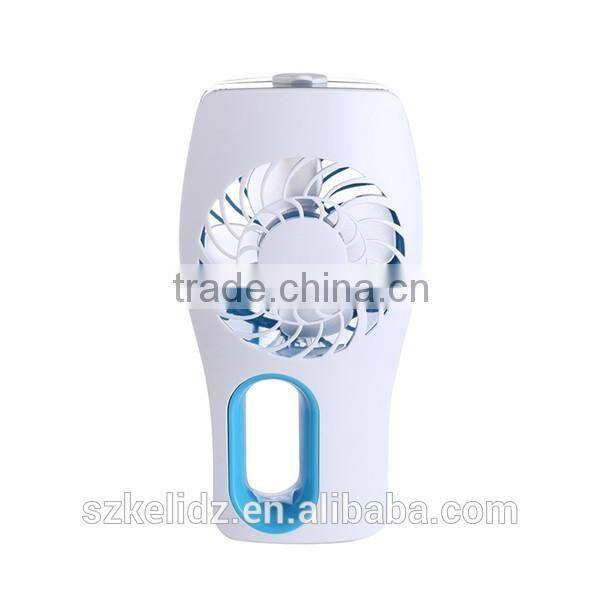 Battery-operated Handheld Water Misting Fan