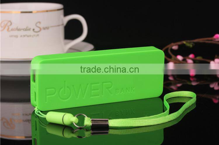 promotional slim mobile power bank 2600mah portable power bank