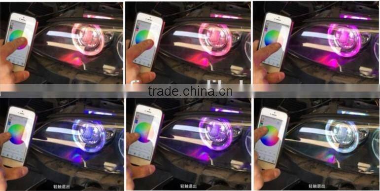 Wifi RGB E39 LED angel eyes for BMW RGBW LED halo ring bulbs for BMW E39 E53 E60 E61 E63 E64 E65 E66 E87 CR EE