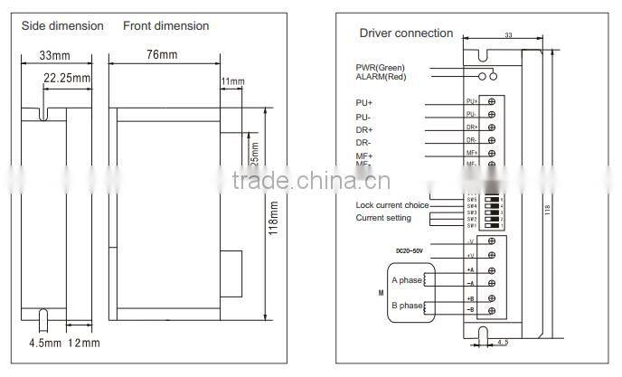 High Quality DSP Stepper Motor Controller YKD2305M