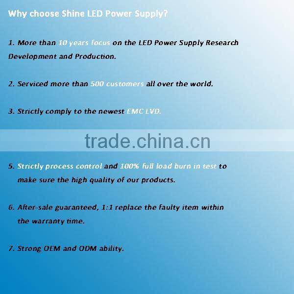 Two years warranty for 100w DC 12V IP67 waterproof switching power supply