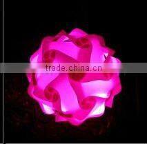 IQ puzzle lamp light cord