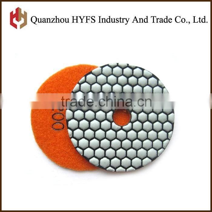 Dry Polishing Pads for Angle Grinder Type Japan Porcelain Ceramic Tile Polishing Pads