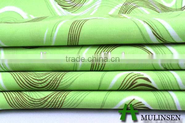 Mulinsen Textile Linellae Printed Polyester crepe koshibo fabric