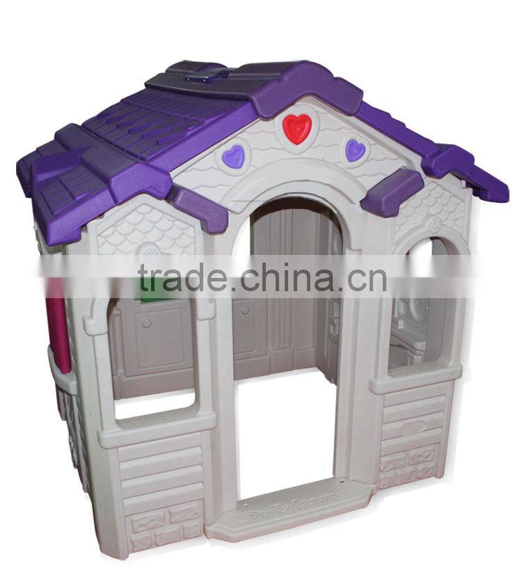 Chocolate Plastic Playhouse Play Cottage