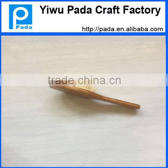 wood round hair brush with boar bristle,rotating hair brush,professional salon hair brush