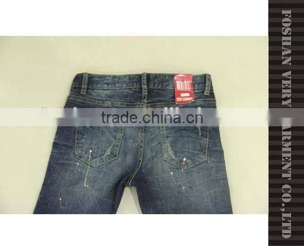 ladies jeans top design with special printing