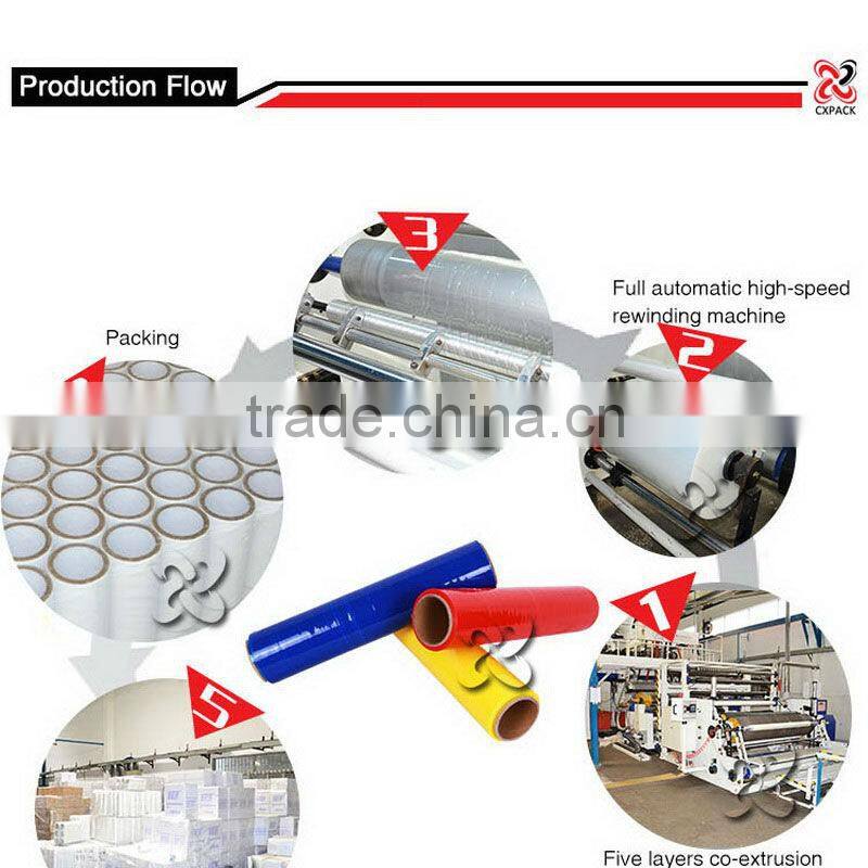 China wrap pallet colored moisture proof film