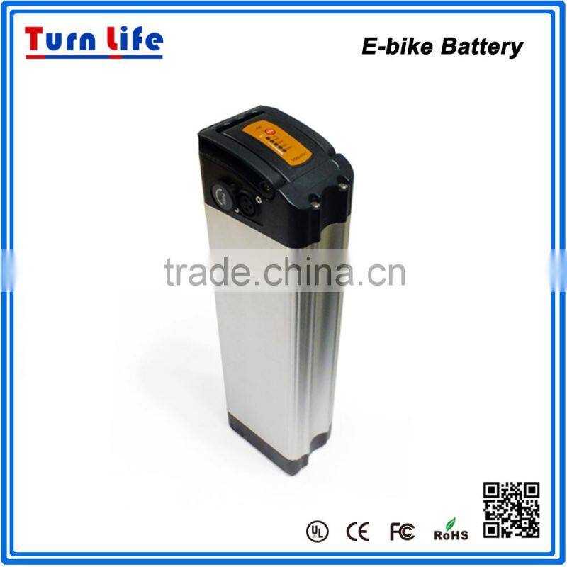 E-bike battery 36v/16ah lithium battery pack with electric bicycle battery case