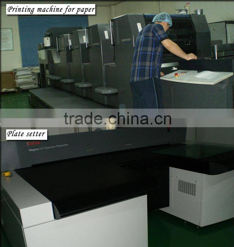 folding printed OEM greeting card in China