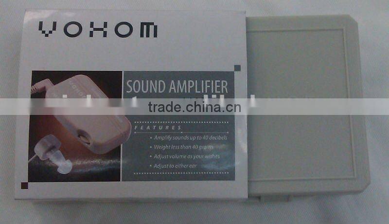 Hearing aid for hearing impairment with CE HAP-40