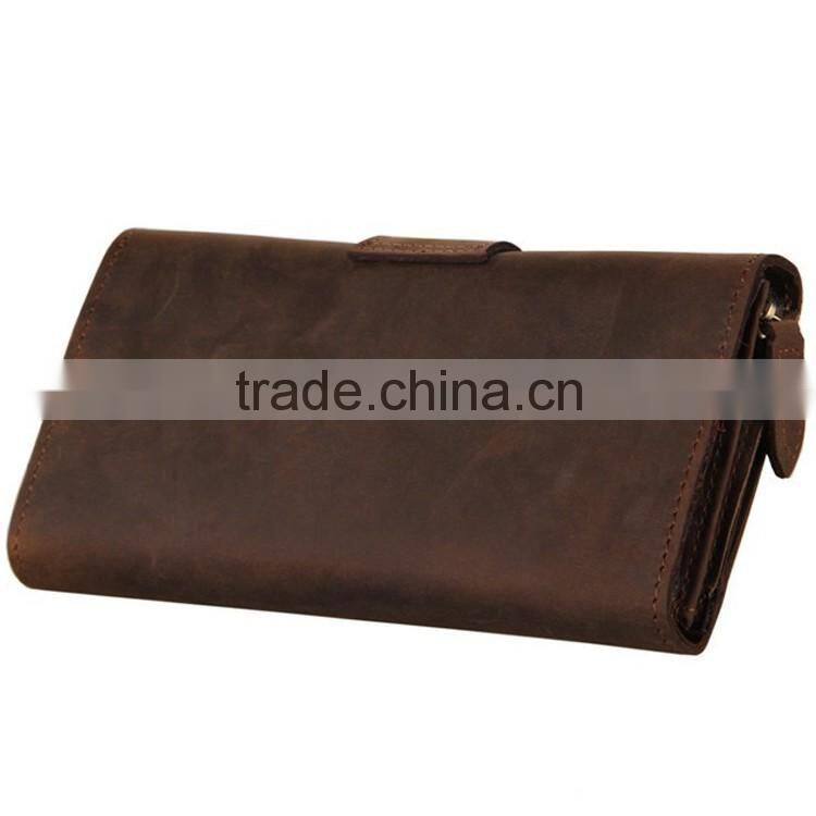 Business Casual Bifold Men's Genuine Leather Wallet