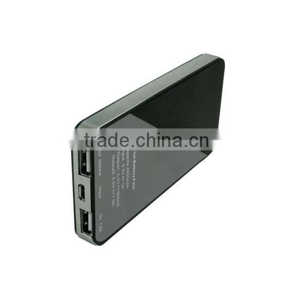 2014 NEWEST best Quality External Portable Mobile Battery bank, screen advertising power bank,