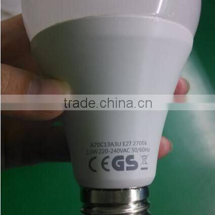 TUV 11W Warm White 1055lm high quality led bulb e27