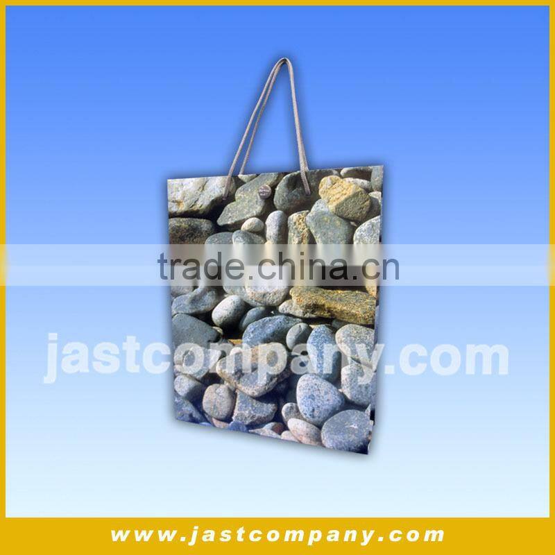 High Quality 4C Printing and Music Fancy Promotional Gift Paper Bag