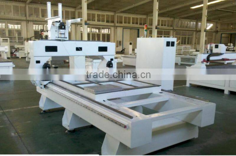 multi spindle 3d cnc engraving metal wood glass cnc router woodworking machine