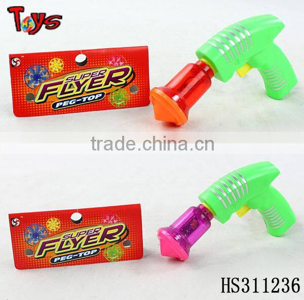 intelligent super plastic spinning top toy games for kids