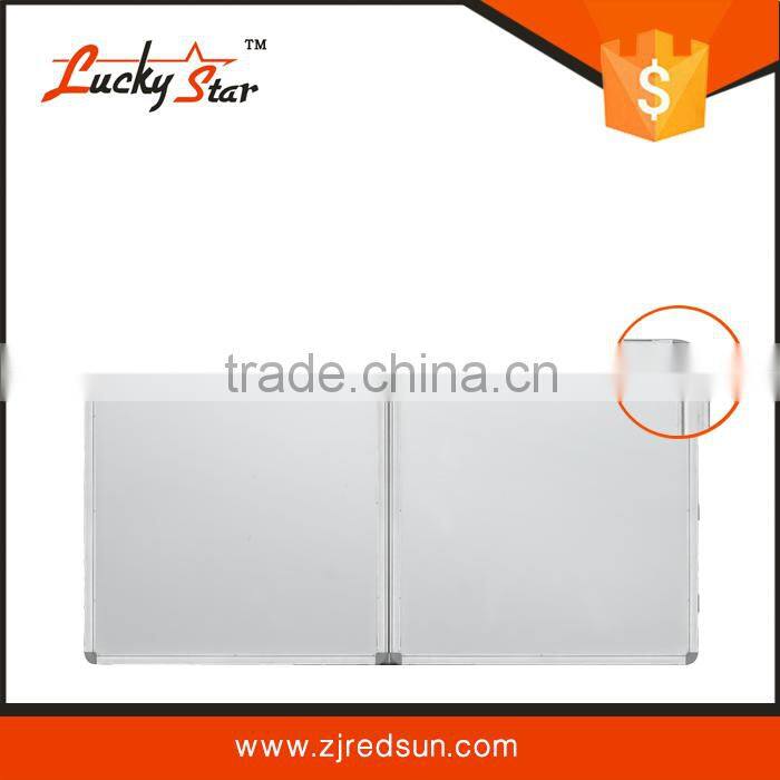 foldable Magnetic school/classroom electronic green board with plastic/zinc back/Double Sided
