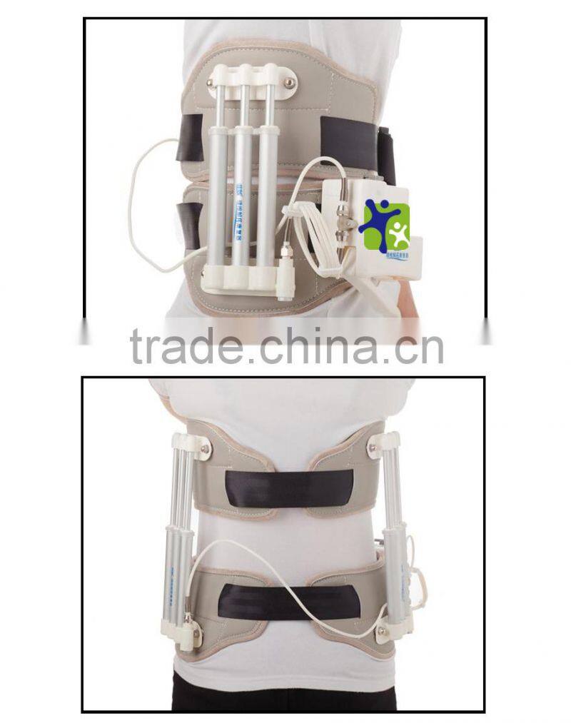 hydraulic pressure lumbar traction device, waist traction belt, topa quality lumbar traction belt