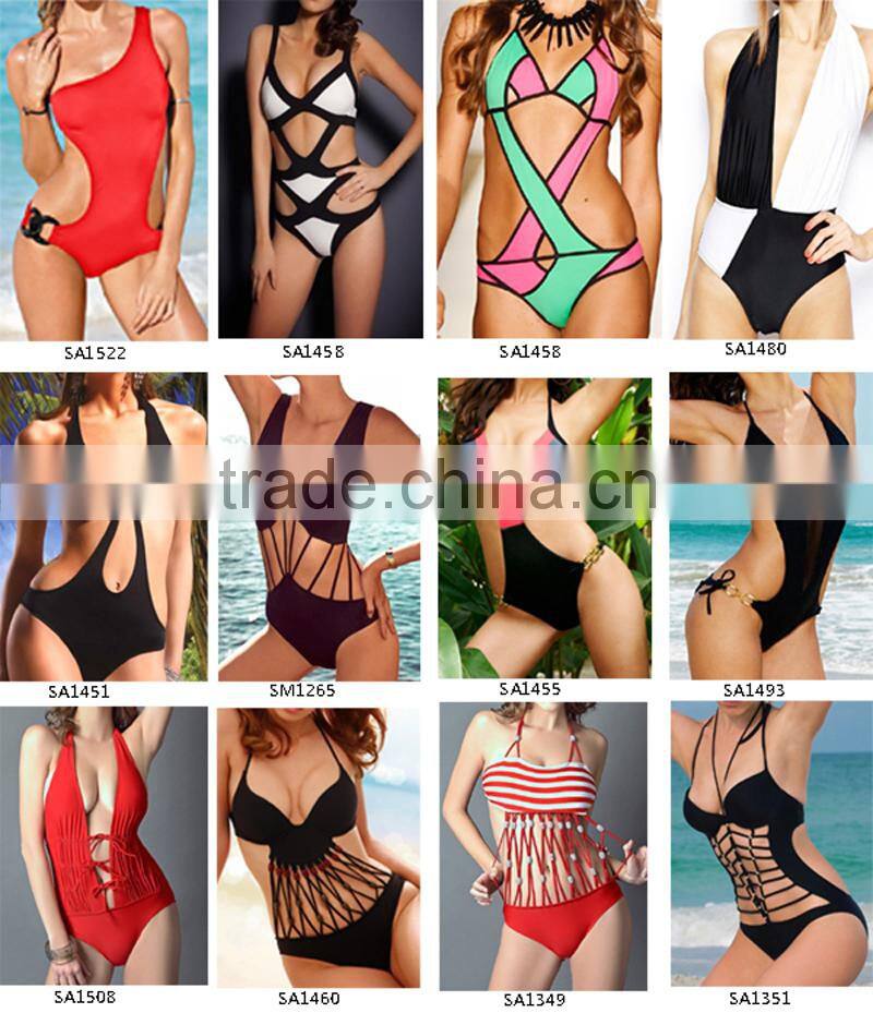 Sexy skull men swimwear briefs men's swimwear