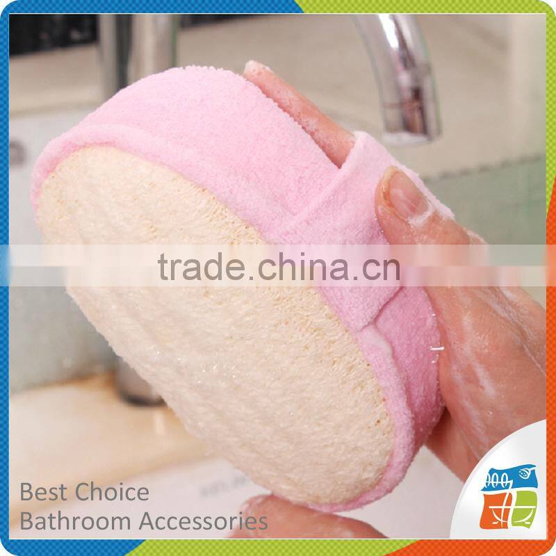 Hot Plastic Long Handle Puff Mesh Bath Sponge