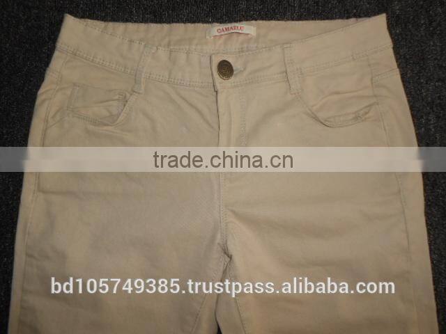 Hot Selling Ladies Twill Pant