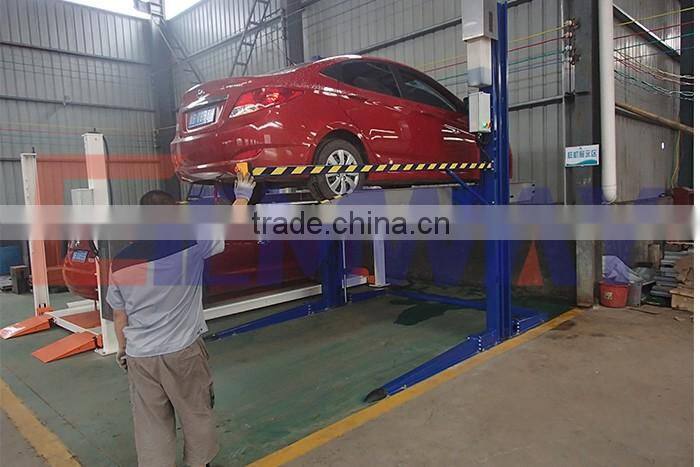 New hydraulic car 2 post parking lift platform
