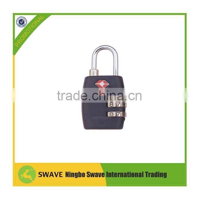 Zinc Alloy Security Combination Lock, 3 Digit Travel Lock