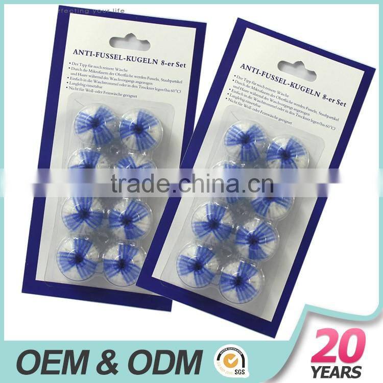 Customized Color magnetic washing machine balls for washing machine