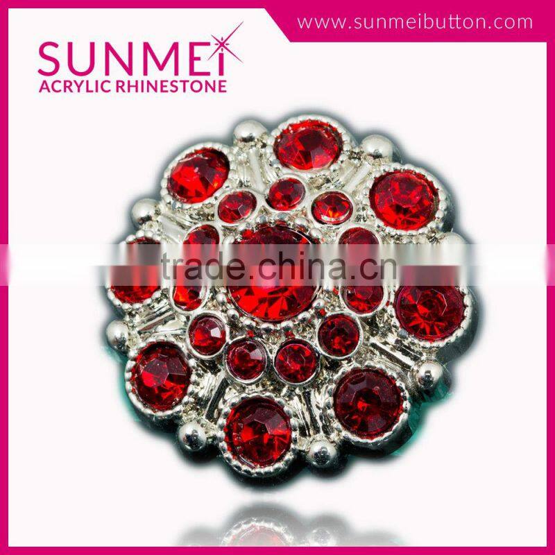 Special Silver Shank Crystal and Rhinestone Embellishments