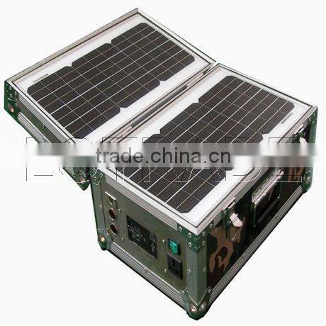 Newest products 30 W rod type solar power system /solar mobile power factory direct sale