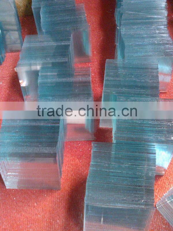 2mm 1.5mm clear cutting sheet glass with beveled edge flat pic glass for paintin