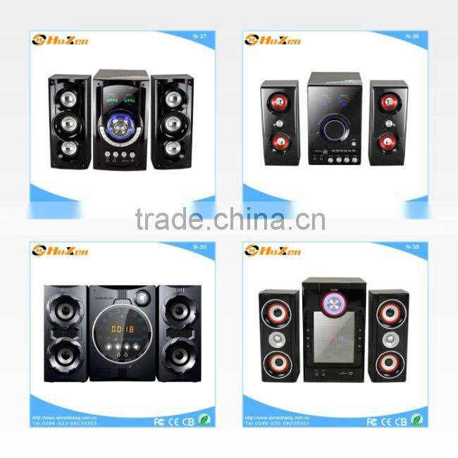 2014 Hoxen new Hoxen 2.1 speaker system with amplifier made in China N-11