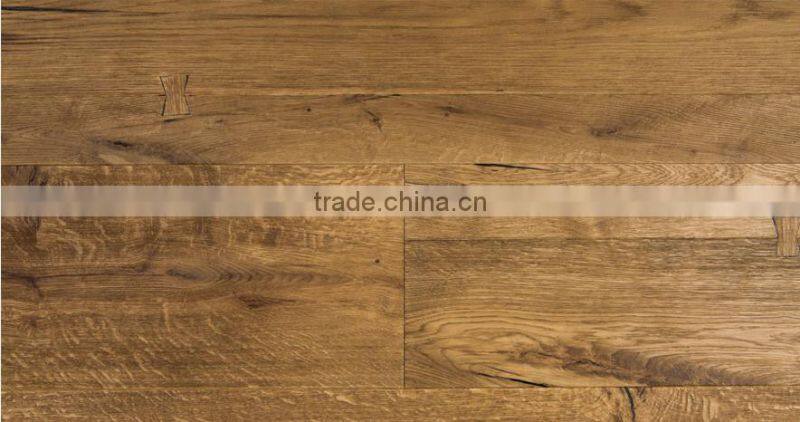 wire burshed 1/2''thinkness matte gloss european oak wood engineered floor