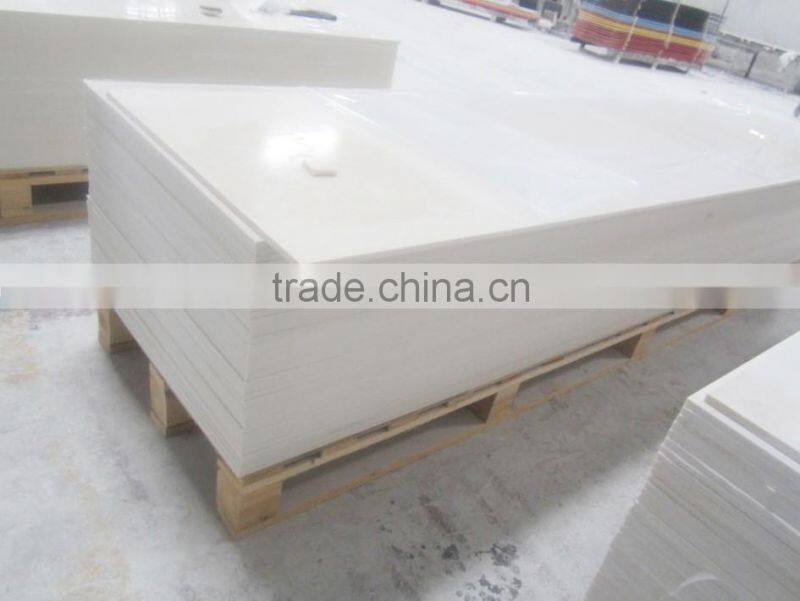 Factory Offering Solid Surface / Modified Acrylic Slate / Marble Sheet for Building Material , artificial stone slabs