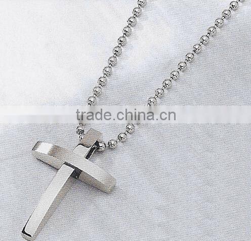 Stainless Steel Pendant - hot sell polish cross pendant