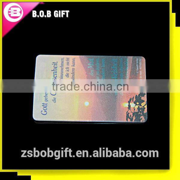 Pretty credit card torch with 2 LED lights